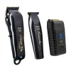 Wahl Set Cordless Barber Combo + Vanish Shaver - Tondeuse 6500 RPM, trimmer 6700 RPM en scheerapparaat