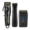 Wahl Set: Magic Clip Cordless Zwart + stealth Beret + Vanish Shaver