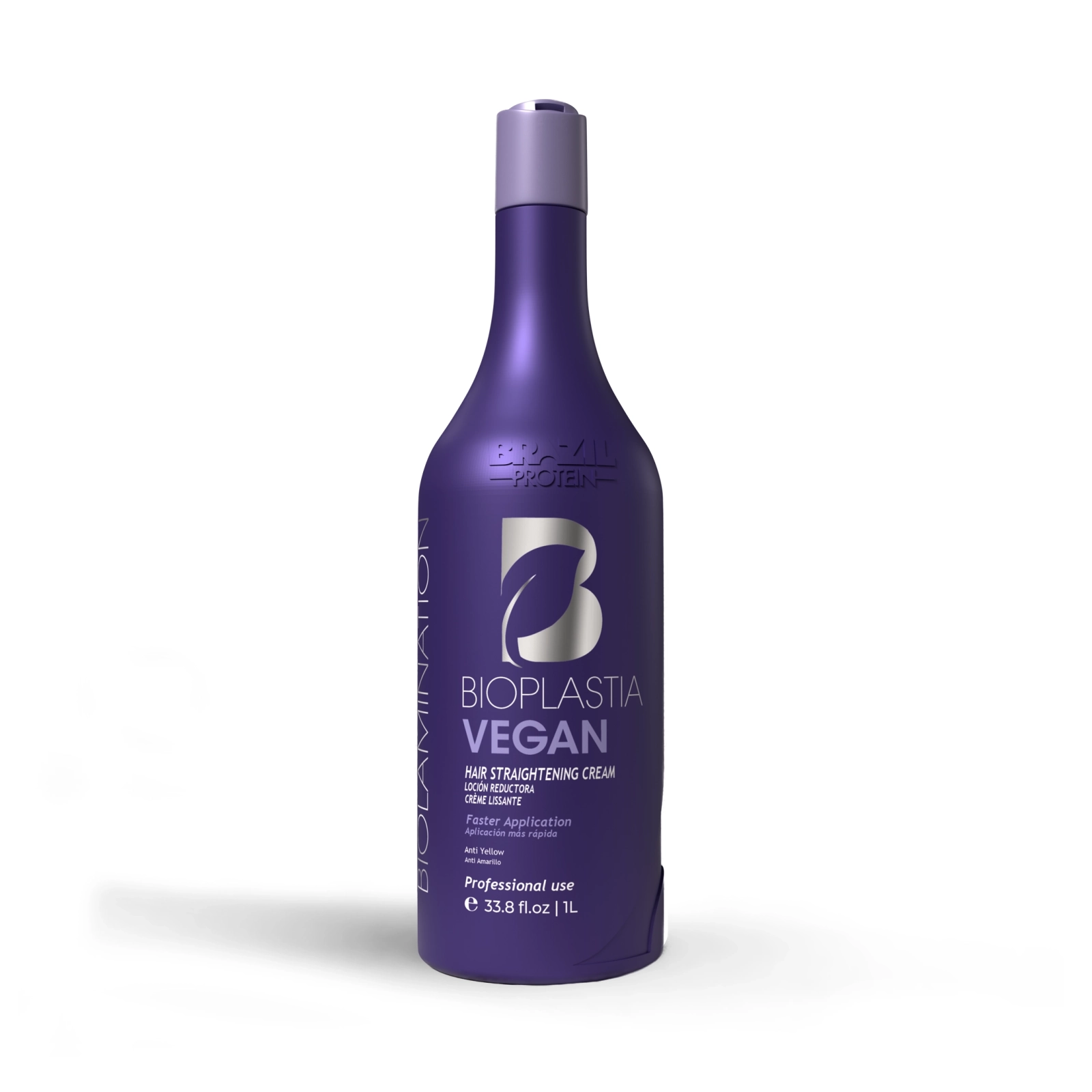Bioplastia Vegan Straightening Cream 1 L: anti-yellow, cysteamine