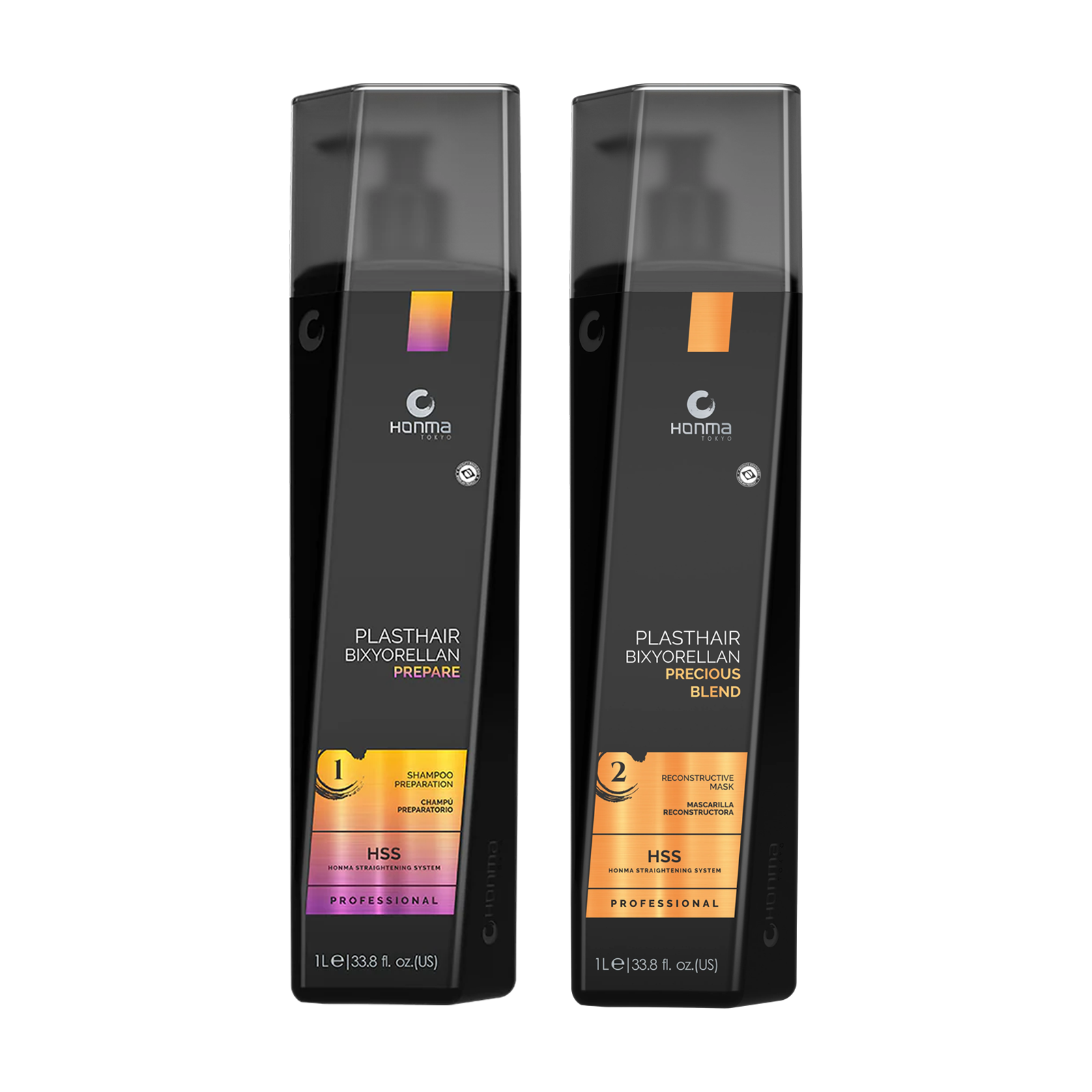Honma Tokyo H-Brush Platinum Botox Kit 2x1000ml