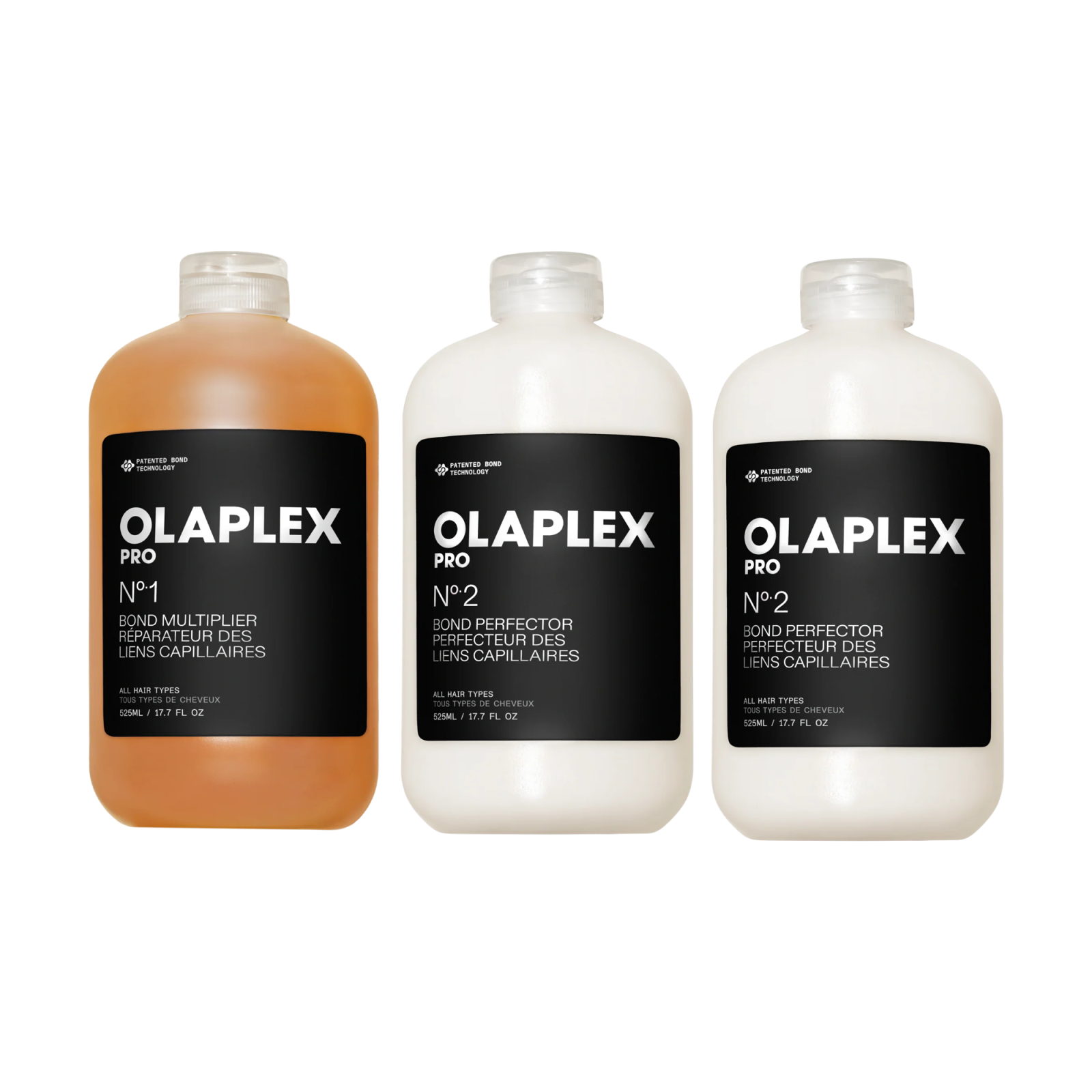 OLAPLEX PRO Original Bond Building Kit 3x525ml | Nº.1 + Nº.2