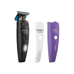 Gamma+ HITTER UP Trimmer - High-power 7.000 tpm DC-motor, X-PRO blue titanium mes en verwijderbare magnetische drop-top