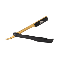 JRL Magnetic Straight Edge Razor RJMB16 - Gepatenteerd Magnetisch Bladsysteem Goud