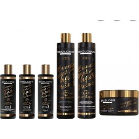 Brazilicious Honey Therapy Set – Keratin 3×100ml + Shampoo, Conditioner & Mask 3×250ml
