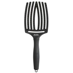 Olivia Garden Finger Brush Care Iconic Boar&Nylon Black L