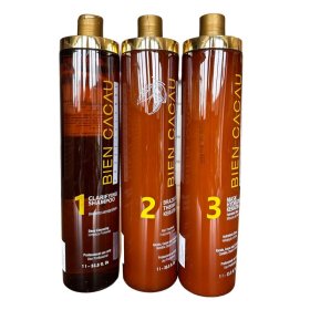 Bien Cacau Thermo Keratine Behandeling 3 x 1000ml