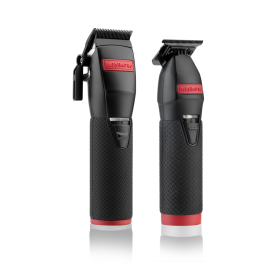 BaBylissPRO Boost+ BlackFX Matzwarte Metalen Tondeuse + SkeletonFX Trimmer Duo (FX8700RBPE + FX7870RBPE)