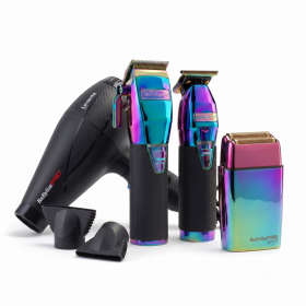 BaBylissPRO Boost+ Chameleon Barber Station - Tondeuse, Trimmer, Scheerapparaat & Föhn