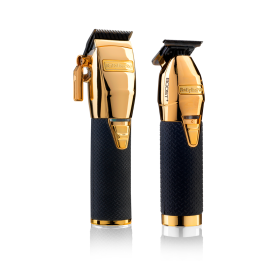 BaBylissPRO Boost+ GoldFX Volledig Metalen Tondeuse + SkeletonFX Trimmer Duo (FX8700GBPE + FX7870GBPE)