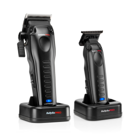 BaBylissPRO Compact LO-PROFX Draadloze Tondeuse + Trimmer Duo - Zwart (FX820E + FX720E)