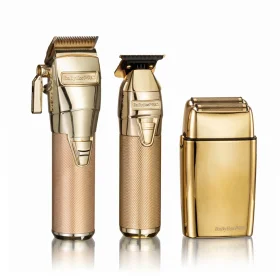 BaBylissPRO FXONE Gold Trio Set – Tondeuse, Skeleton Trimmer + FoilFX02 Scheerapparaat