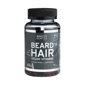 Beauty Bear Beard 'N Hair Vegan Vitamines 60 Gummies