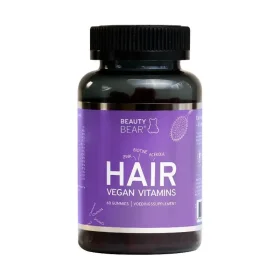 Beauty Bear Hair Vegan Vitamins 60 Gommes