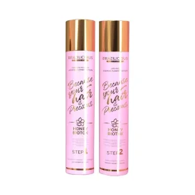 Brazilicious Honey & Jasmine Flower Keratin Treatment Kit 2x1000ml