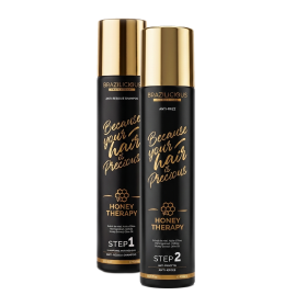 Brazilicious Honey Therapy Keratine Behandeling Kit 2x1000ml