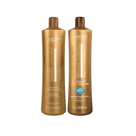 Eco Keratin Kit 2x1L - Cadiveu Brasil Cacau