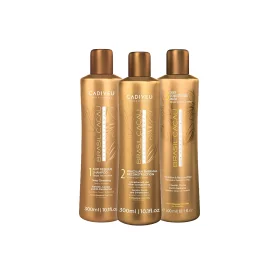 Brazilian Thermal Reconstruction Kit 3x300ml - Cadiveu Brasil Cacau
