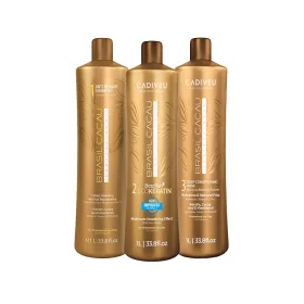 Cadiveu Brasil Cacau Ecokeratin Kit 3x1000ml