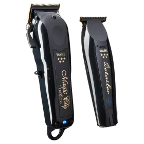 Wahl 5-Star Barber Combo Draadloos - Magic Clip + Detailer Li met gouden titanium- en DLC-messen