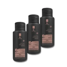 Kit de Traitement à la Kératine Premium Coffee de Honma Tokyo 3x100ml