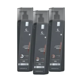Honma Tokyo Coffee Premium Keratin Treatment Kit 3x1000ml