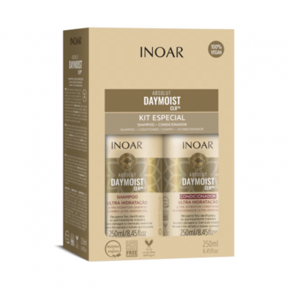 Inoar Absolut Daymoist Shampoo & Conditioner 2x250ml