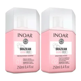 INOAR Brazilian Nano Protein Keratin Kit 2x250ml