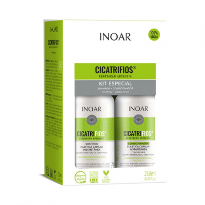 Inoar Cicatrifios Shampoo & Conditioner 2x250ml