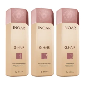 Kit de Traitement à la Kératine INOAR G.HAIR 3x1000ml