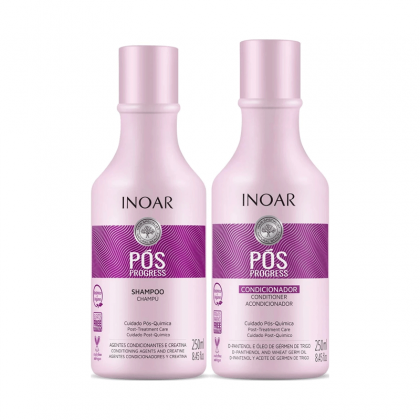 INOAR Pos Progress Shampoo & Conditioner Kit 2x250ml