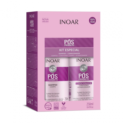 Inoar Pos Progress Shampoo & Conditioner 2x250ml