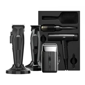 JRL 3000C x Diamante Barber Station Zwart - Tondeuse, Trimmer, Scheerapparaat & Fohn