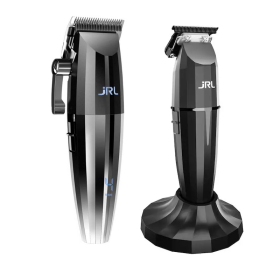 JRL ONYX FF 2020C Zilver Tondeuse en FF 2020T-B Zwart Trimmer Combo
