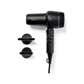JRL Vortice .1 Föhn Zwart - professionele föhn, tot 2400 W, 77000 omw/min, turbo