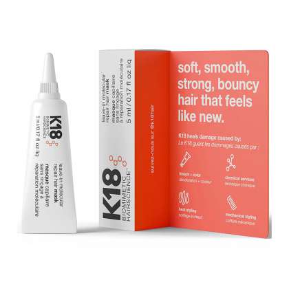 K18 Hair Leave-in Molecular Repair Mask 5ml