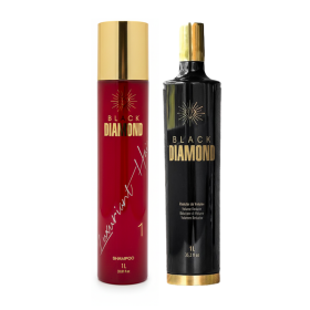 Mutamba Black Diamond - Shampoo & Volume Reducer Set - 2x1000ml