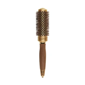 Olivia Garden NanoThermic Ceramic + Ion Thermal Brush Gold 34mm