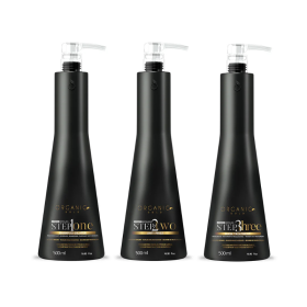 Organic Gold Braziliaanse Keratine Behandelingskit – 3×500ml
