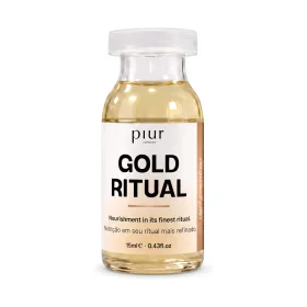 Piur London Ampola PowerDose Gold Ritual 15 ml - wekelijkse ampul met enkele dosis van de Gold Ritual-thuisroutine
