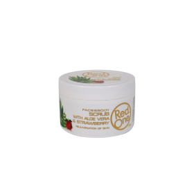 RedOne Face & Body Scrub - Aloe Vera & Aardbei 400ml