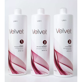 Lavi Velvet Proteïne Behandeling kit 3x1000ml