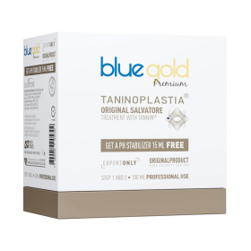 Salvatore Blue Gold Premium - Braziliaanse Tannin Behandeling Kit - 2×100ml