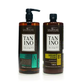 Kit de Traitement à la Kératine Salvatore Tanino Therapy 2x1000ml