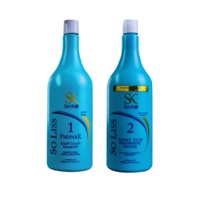 Sarah K So Liss Progressives Keratinbehandlungsset – Schritt 1 & Schritt 2 (2x1000ml)