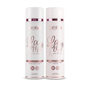 Sarah K Professional Hair La Vie en Rose Herstellende Shampoo & Conditioner Duo - Sulfaatvrij & Parabenenvrij - 2x250ml
