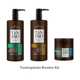 Salvatore Tanino Therapy Taninoplastie Kit – 3-stappen Keratine & Herstelbehandeling