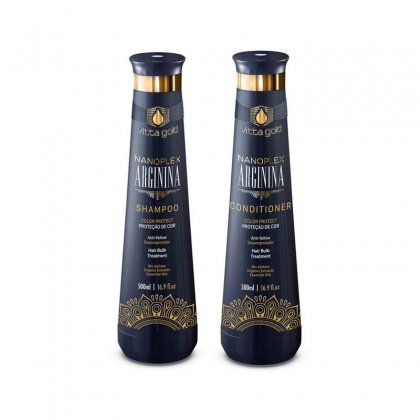 Vitta Gold Nanoplex Arginina Shampoo & Conditioner 2x500ml