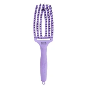 Olivia Garden Fingerbrush Care Iconic Boar & Nilon Lavender Medium