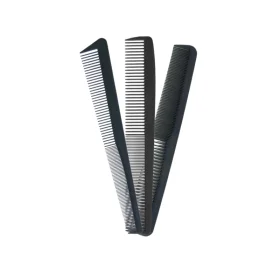XanitaliaPro Professional 18 cm Clipper Comb Set – 3 Pieces
