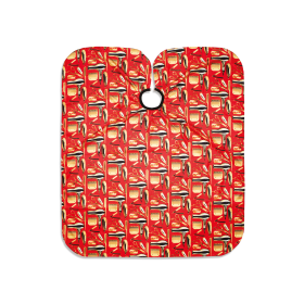 XanitaliaPro - The Barber Professional - Twin Red Professionele Knipcape - 140x160 cm